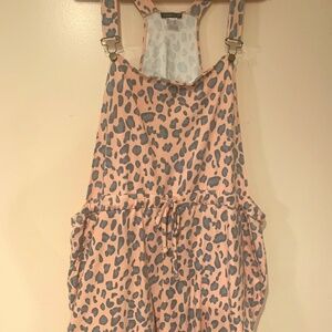 Venus size 2x Leopard Print coverall style romper